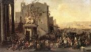 Roman Market Scene f LINGELBACH, Johannes